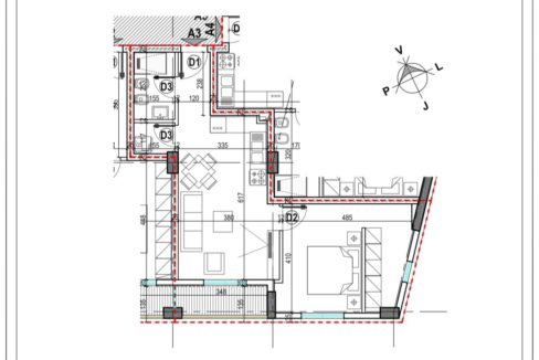 4 Ap 1+1 ne Shitje ne Rezidencen E88 (1)