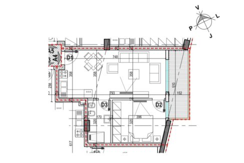 4 Ap 1+1 ne Shitje ne Rezidencen E88 (3)