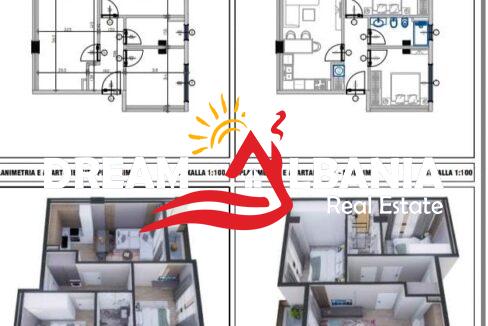 Apartamente 2+1 ne Golem prane Epidamn White Sensation (ID 41212224) (6)