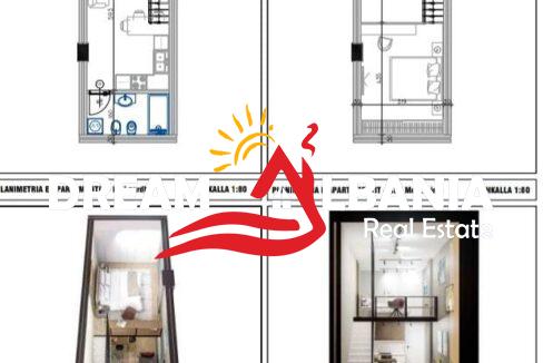 Shiten apartamente 1+1 duplex ne Golem prane Epidamn White Sensation (ID 41111557) (11)