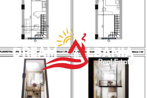 Shiten apartamente 1+1 duplex ne Golem prane Epidamn White Sensation (ID 41111557) (4)