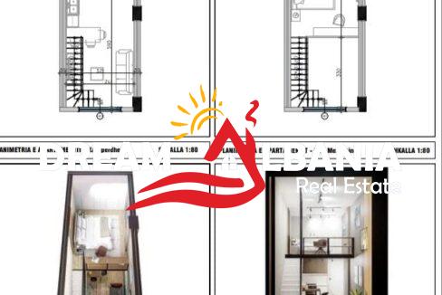 Shiten apartamente 1+1 duplex ne Golem prane Epidamn White Sensation (ID 41111557) (9)